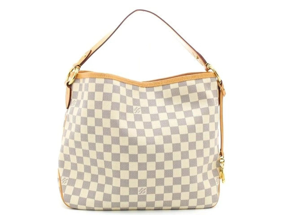 LOUIS VUITTON Delightful Hobo Bag Azur White Rose Pink Ballerine Pink